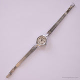 Silver-tone 17 joyas Benrus Mecánico reloj | Damas vintage reloj