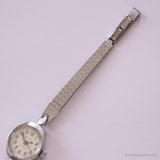 Silver-tone 17 joyas Benrus Mecánico reloj | Damas vintage reloj