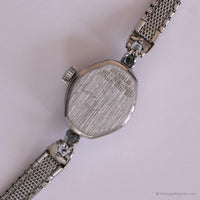 Tone argenté 17 bijoux Benrus Mécanique montre | Dames vintage montre