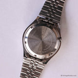 Vintage Seiko 5 Automatic 7009-3170 A2 Day Date Watch for Men Black Dial