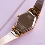 Tono de oro vintage Caravelle Bulova reloj | Pequeño vestido reloj para damas