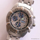 Vintage Festina Chrono Bike Date Watch for Men with Blue Sub-dials