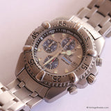 Vintage Festina Chrono Bike Date Watch for Men with Blue Sub-dials