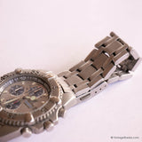 Vintage Festina Chrono Bike Date Watch for Men with Blue Sub-dials