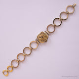 Herzfeld 17 Jewels Gold-Tone Mechanical montre | Mesdames vintage montre