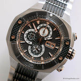 Vintage Lanscotte Chronograph Men's Watch | Durable Stainless Steel Watch - Vintage Radar