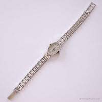 Tono d'argento raro Dugena Orologio meccanico | Migliori orologi da donna vintage