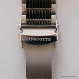 Vintage Lanscotte Chronograph Men's Watch | Durable Stainless Steel Watch - Vintage Radar