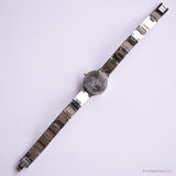 Vintage Blue-Dial Armitron Now Watch for Her with Silver-tone Bracelet