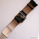 Vintage Dolce & Gabbana Time Watch for Women Silver-tone Rectangular Case