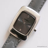 Vintage Nomea Tank Watch for Ladies Swiss Movement & Gray Strap