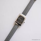 Vintage Nomea Tank Watch for Ladies Swiss Movement & Gray Strap