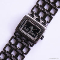 Vintage Baby Phat by Kimora Lee Simons Black Rectangular Watch