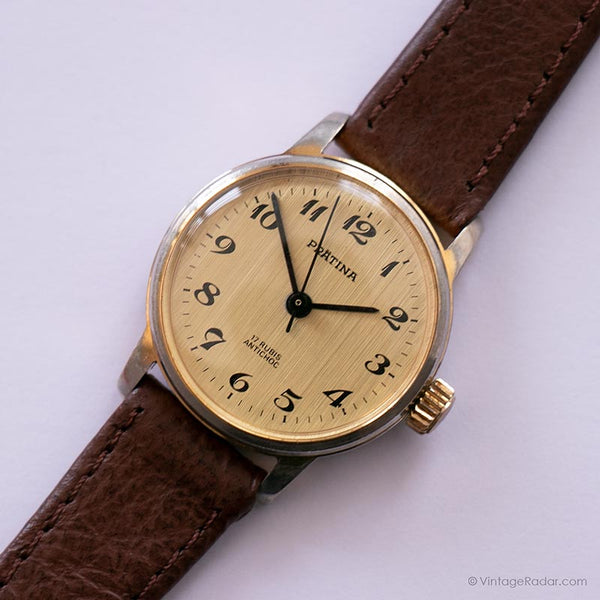 Mecánico vintage Pratina reloj | Relojes raros alemán vintage