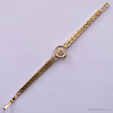 Tono dorado ZentRa Mecánico reloj | Relojes de damas alemanas antiguas