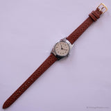 Classic Small Mechanical Timex Watch | Silver-tone Minimalist Timex