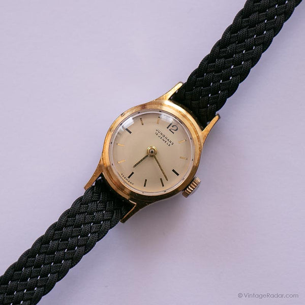 15 Jewels Gold-tone Junghans Mechanical Watch Vintage German