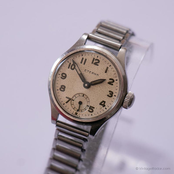 1940 ETERNA MECÁNICA VINTAGE reloj | Bobinado a mano hecho a mano suiza reloj