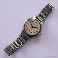 1940s Eterna Vintage Mechanical Watch | ساعة متعرجة من اليدين سويسريًا