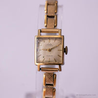 ARCTOS Automatisch Incabloc Damen Uhr | Vergoldeter Jahrgang Uhr