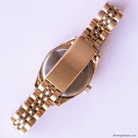 Vintage Gold-tone Armitron Day Date Quartz Watch | Ladies' Dress Watch