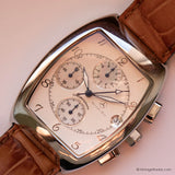 Mercedes Benz in stile Art Déco vintage Chronograph Guarda Custodia tonneau