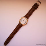 Vintage Seiko V701-1920 R1 Japan Quartz Watch for Men with Roman Numerals - Vintage Radar