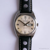 Invicta 25 joyas automáticas Incabloc reloj | Vintage de tono plateado reloj