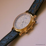 Estilo Art Déco vintage en tono dorado reloj | hecho en Suiza Chronograph reloj