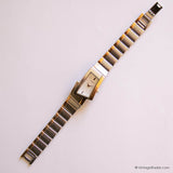 SELTEN Asymmetrisch Pulsar Uhr Damen Zweifarbig | Zierlicher Tank Uhr