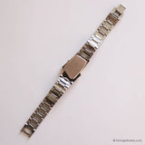 SELTEN Asymmetrisch Pulsar Uhr Damen Zweifarbig | Zierlicher Tank Uhr