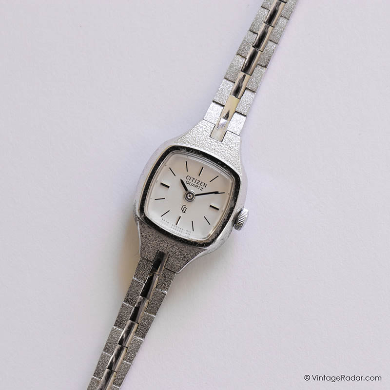 Silverora Orologio Uomo E Donna Rettangolare Oro – Quarzo Con Data E Cinturino In Metallo - 3