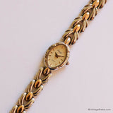 Tiny Vintage Silver-tone Regent Para Quartz Watch for Her with Oval Case - Vintage Radar