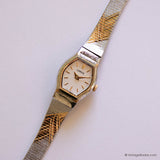 Vintage Lorus Quartz Watch V810-6820 | Two-tone Ladies' Tiny Wristwatch - Vintage Radar