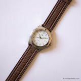 Vintage 40-mm Lexor Watch for Men | Silver-tone Quartz Watch for Him - Vintage Radar