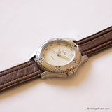 Vintage 40-mm Lexor Watch for Men | Silver-tone Quartz Watch for Him - Vintage Radar
