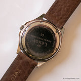 Vintage 40-mm Lexor Watch for Men | Silver-tone Quartz Watch for Him - Vintage Radar