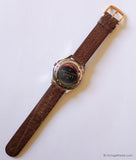 Vintage 40-mm Lexor Watch for Men | Silver-tone Quartz Watch for Him - Vintage Radar