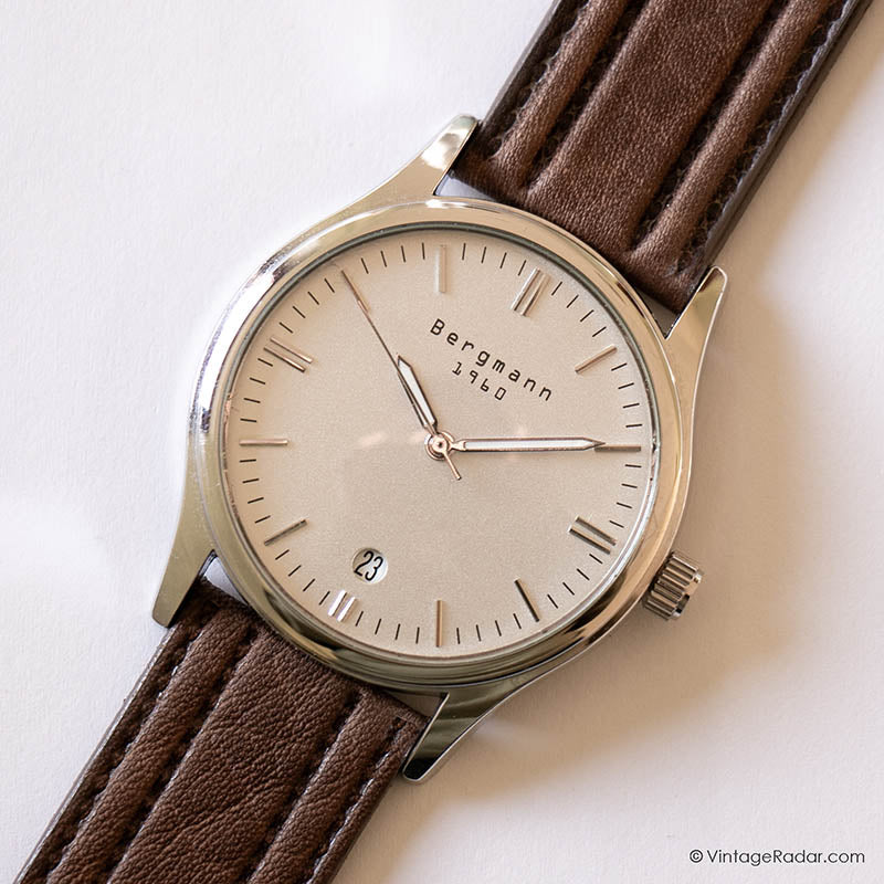 Forrader Orologio Uomo Acciaio Inox – Cronografo Al Quarzo Con Datario, Impermeabile 30m, Regalo Perfetto - 5