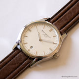 Orologio da uomo vintage Bergmann del 1960 | Orologio Bauhaus color argento per lui