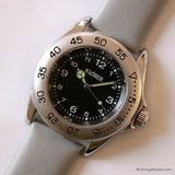 Vintage Silver-tone Klober Watch with Gray Strap | Everyday Unisex Watch - Vintage Radar