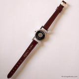 Tiny Vintage Silver-tone Calypso Watch for Ladies with Pale Blue Dial - Vintage Radar