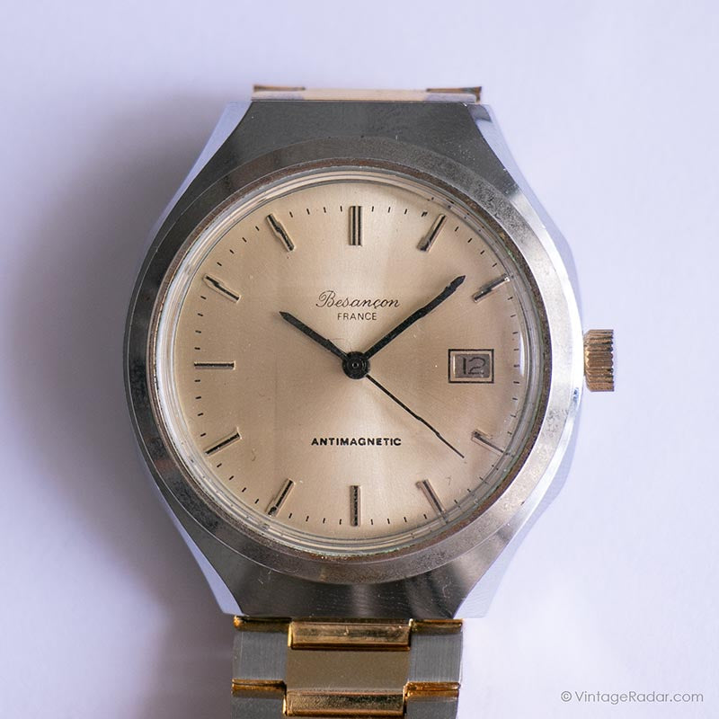 Besancon France Mechanical Vintage Watch | French Gents & Ladies Watch ...