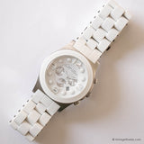 Vintage Marc by Marc Jacobs Watch for Her White Dial & White Strap