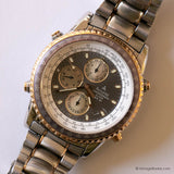 Vintage Accurist Chronograph Watch | Alarm Tachymeter Watch Unisex