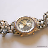 Vintage Accurist Chronograph Watch | Alarm Tachymeter Watch Unisex
