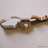 Vintage Pulsar Y468-0050 Watch Black Dial | Gold-tone Day & Date Watch - Vintage Radar