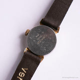 Vintage MARDOR Archoc Mechanical Watch for Women with Brown Strap - Vintage Radar