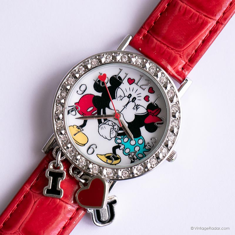 Vintage hotsell Disney Mickey and Minnie watches