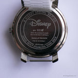 Vintage Miss Fabulous Minnie Mouse reloj para ella con correa blanca de la OTAN